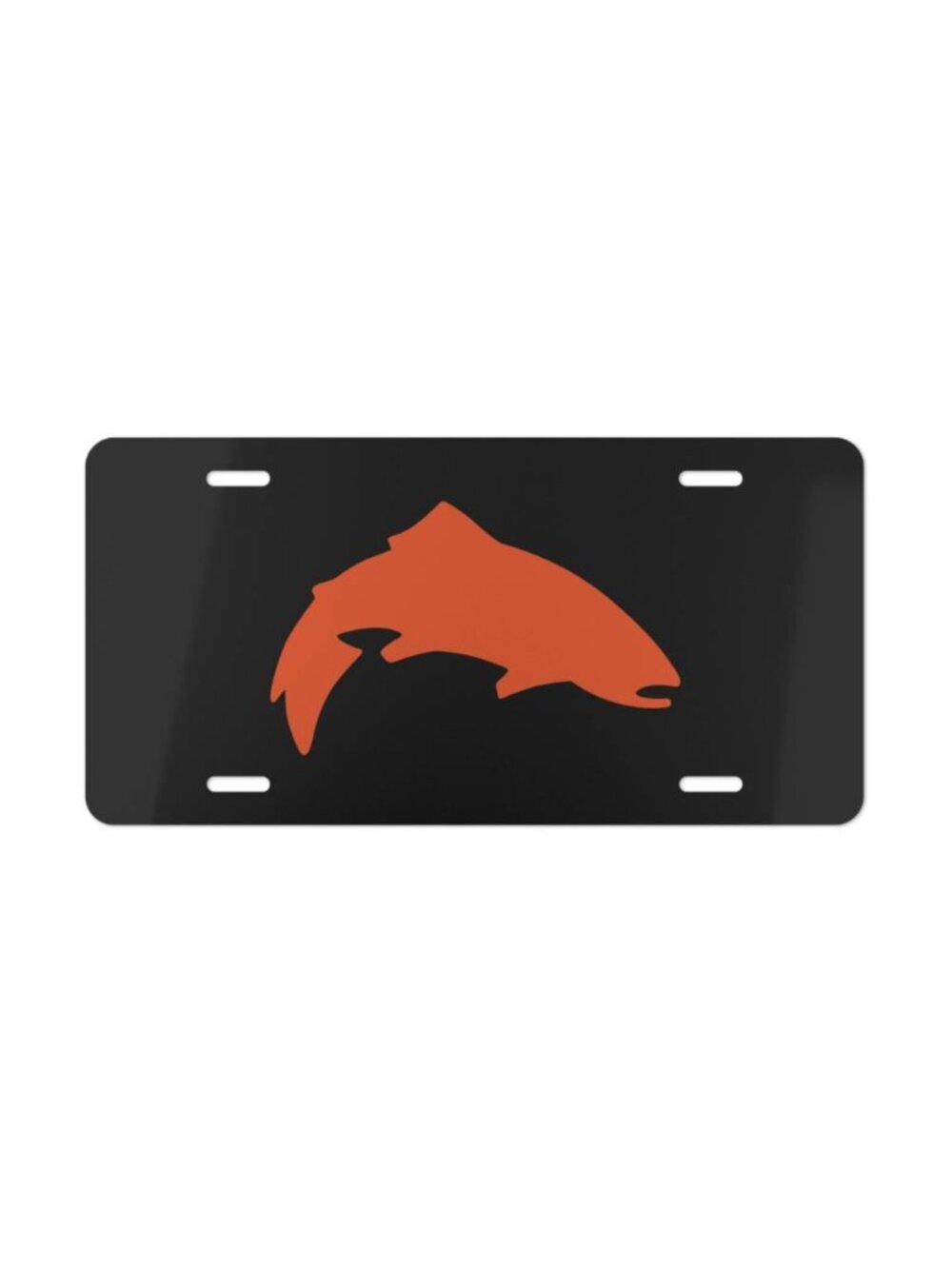 Simms Fishing Front License Plate Tag Vanity Style – Auto Metal Aluminum